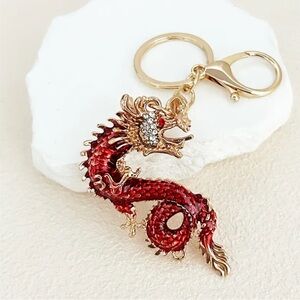 Red Dragon Key Holder, RED AVAILABLE, New